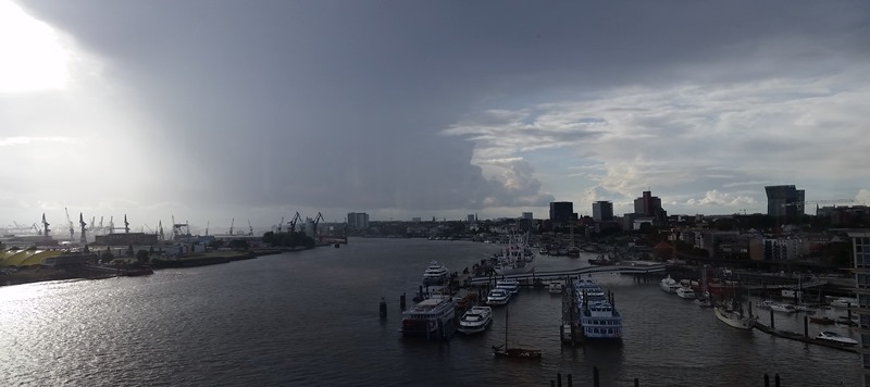 Ausblick aus der Elbphilharmonie