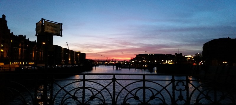 Speicherstadt Sonnenuntergang